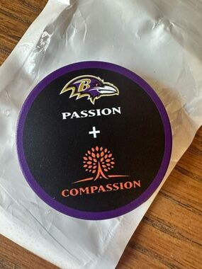 NFL Baltimore Ravens Football pop up cell phone holder